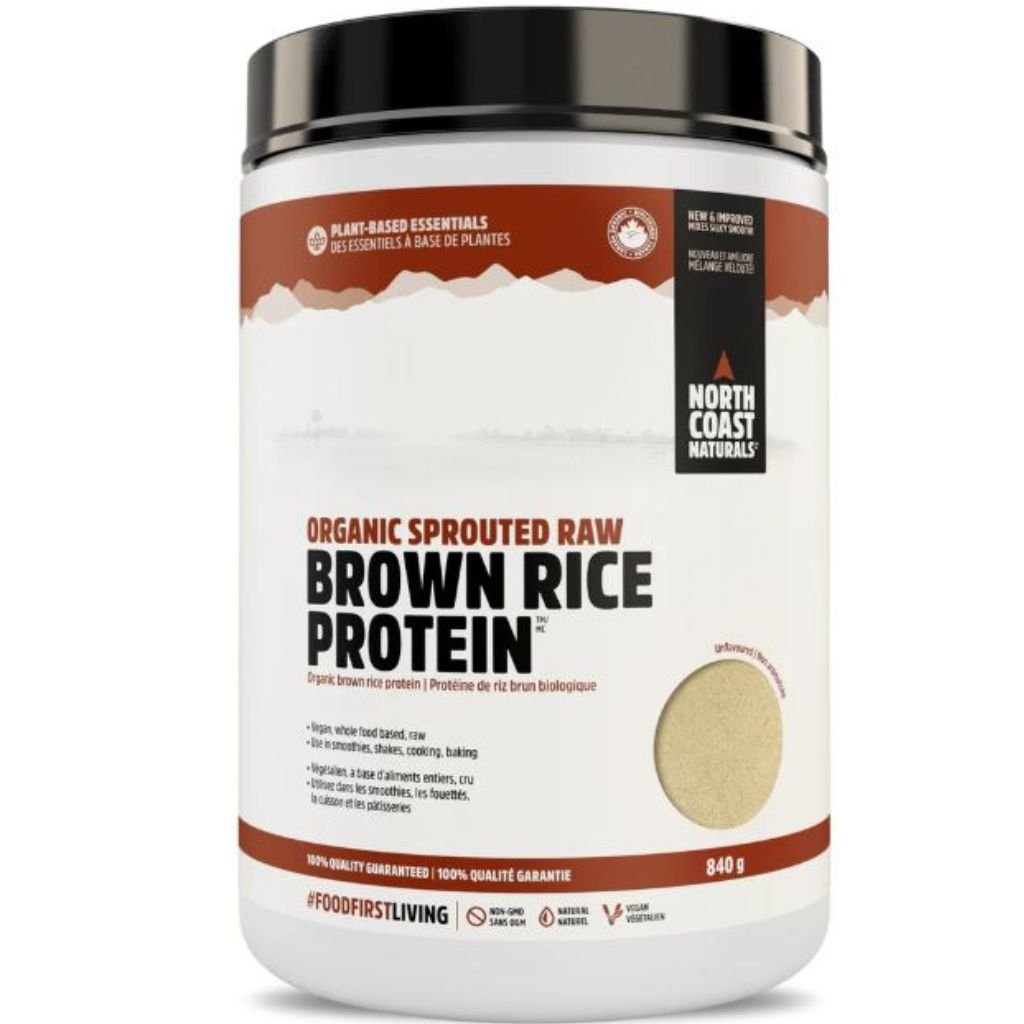 North Coast Naturals Organic Sprouted Brown Rice Protein, 840 g