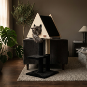Noba Teepee Hideout Deluxe 2-Level Cat Tree