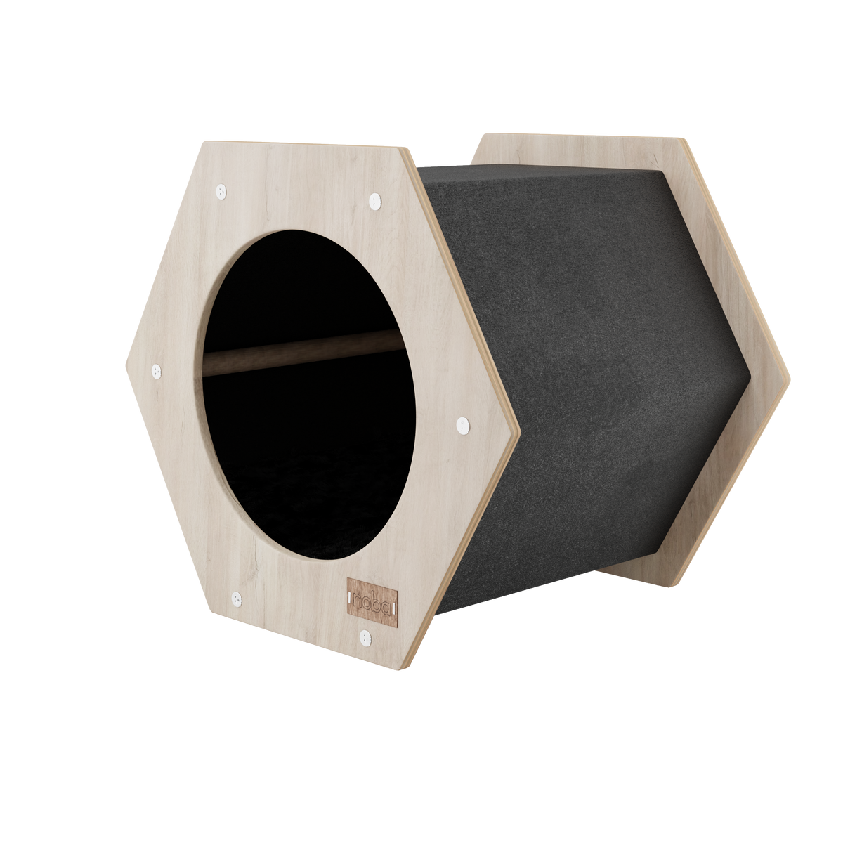 Noba Hexagon Scratchable Cat House