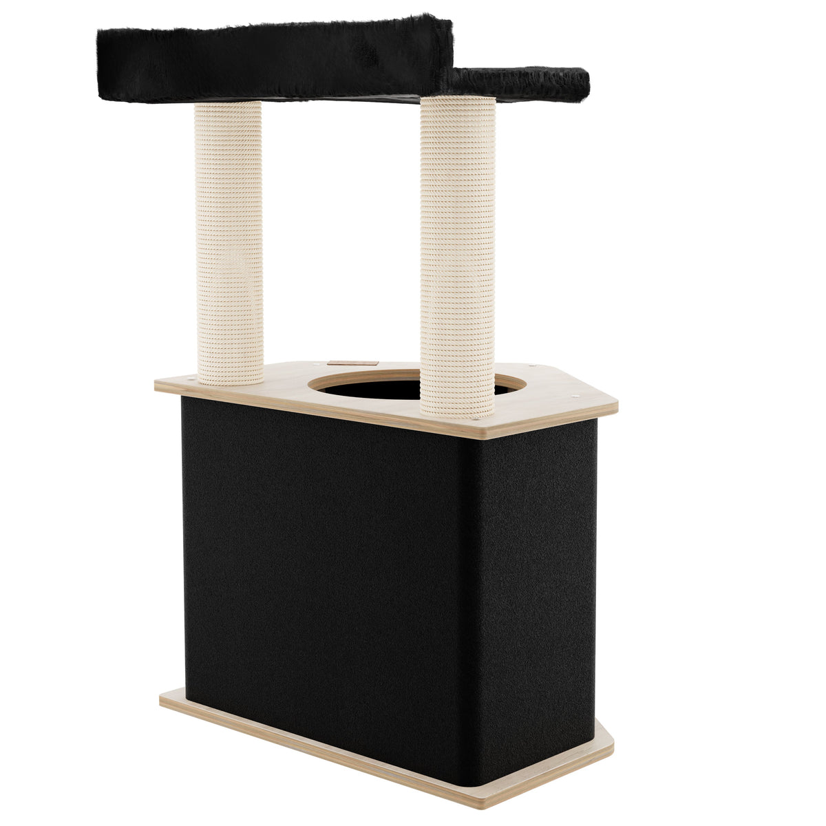 Noba The Lodge Hideout 2-Level Cat Tree