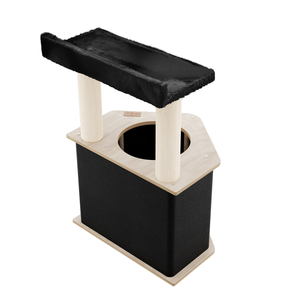 Noba The Lodge Hideout 2-Level Cat Tree