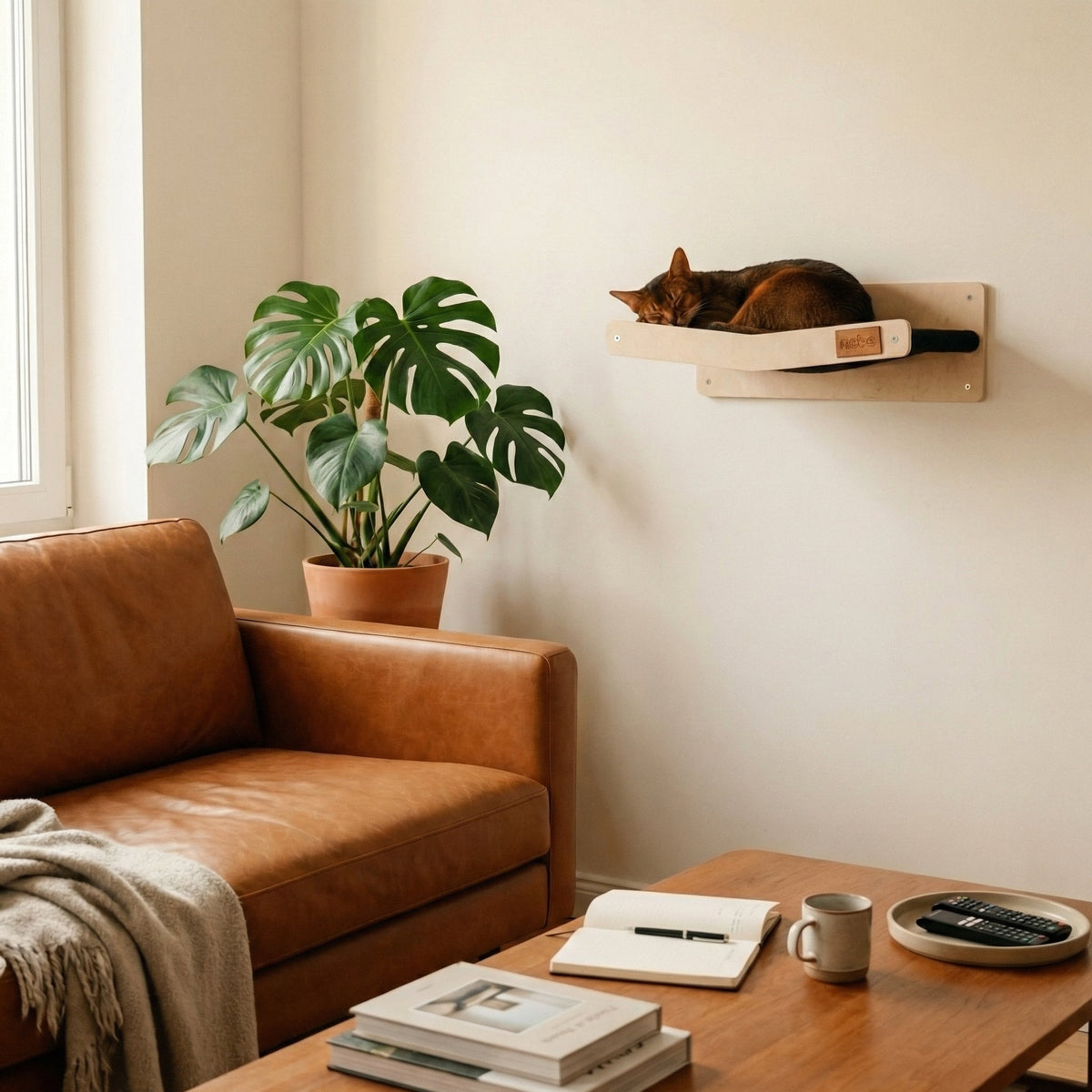 Noba Mural Wall Mounted Cat Hammock