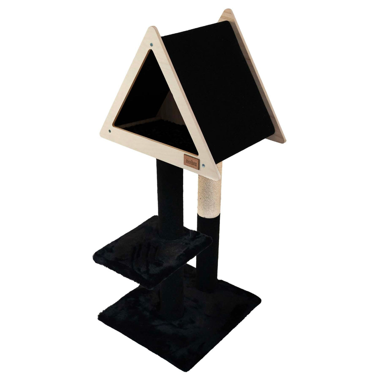 Noba Teepee Hideout Deluxe 2-Level Cat Tree