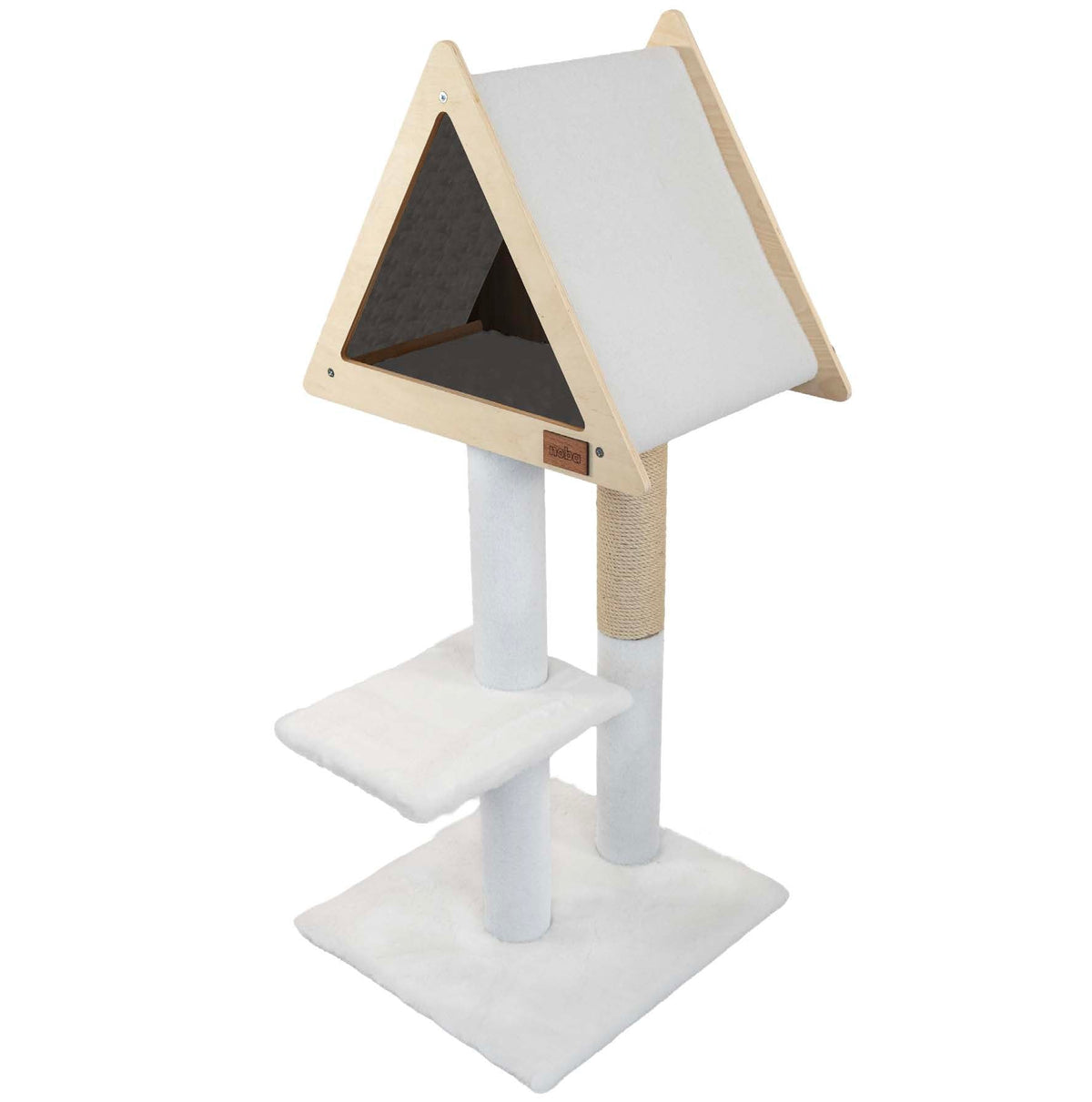 Noba Teepee Hideout Deluxe 2-Level Cat Tree