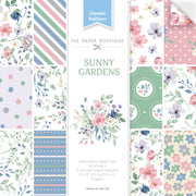 The Paper Boutique Sunny Gardens 8 in x 8 in Decorative Paper Pad
