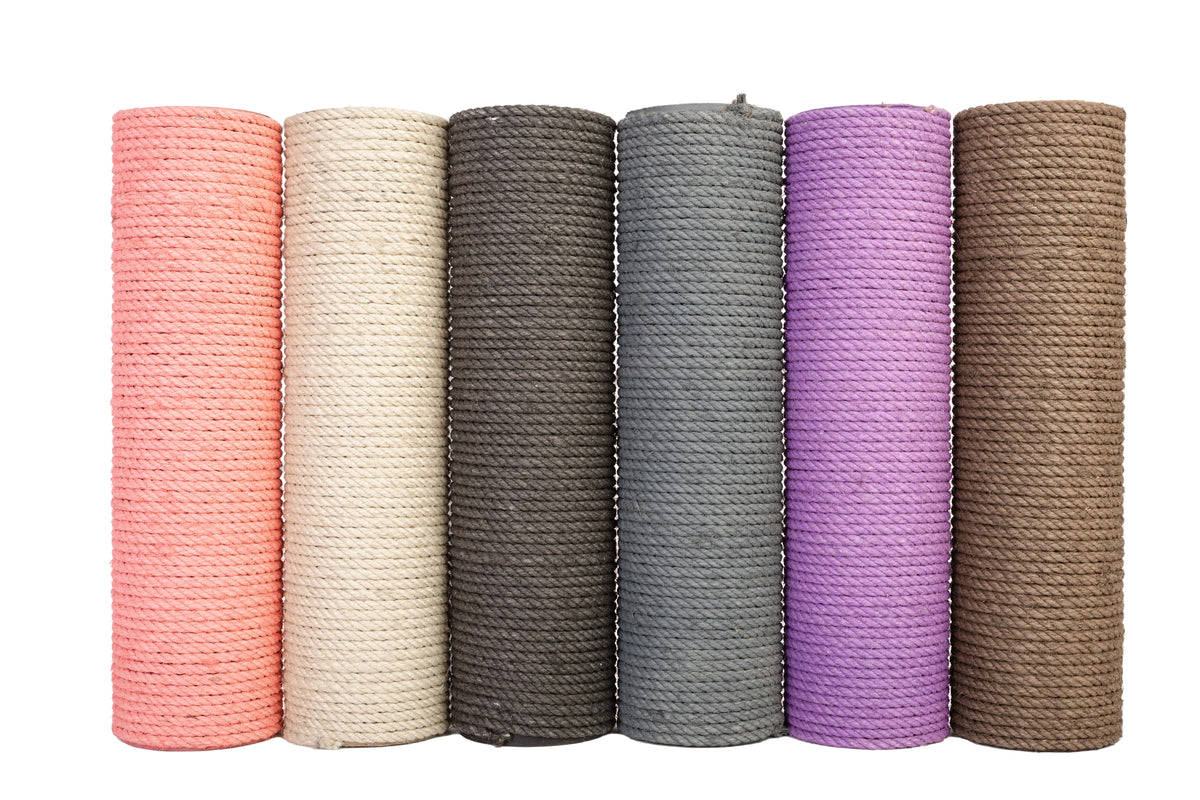 Noba Fique Rope Replacement Post, 15 in