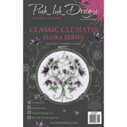 Pink Ink Designs Classic Clematis A5 Clear Stamp Set