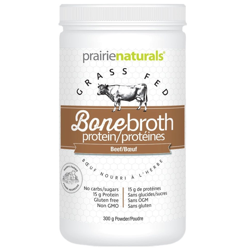 Prairie Naturals Beef Bone Broth Powder, 300 g