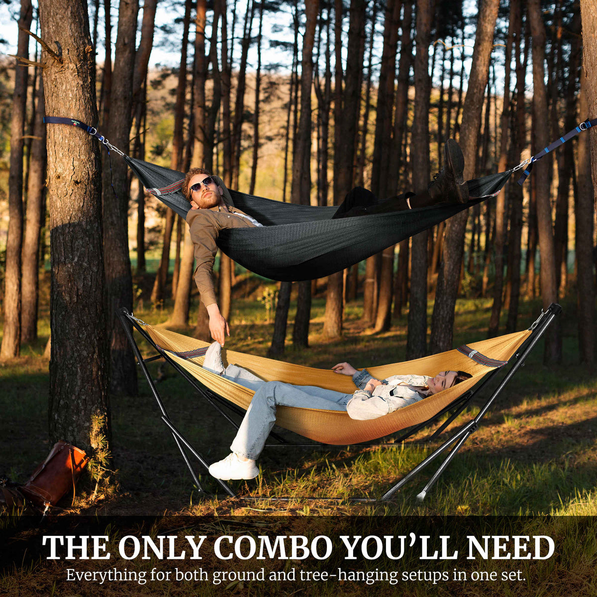 Tranquillo Comfort Set Hammock with Stand