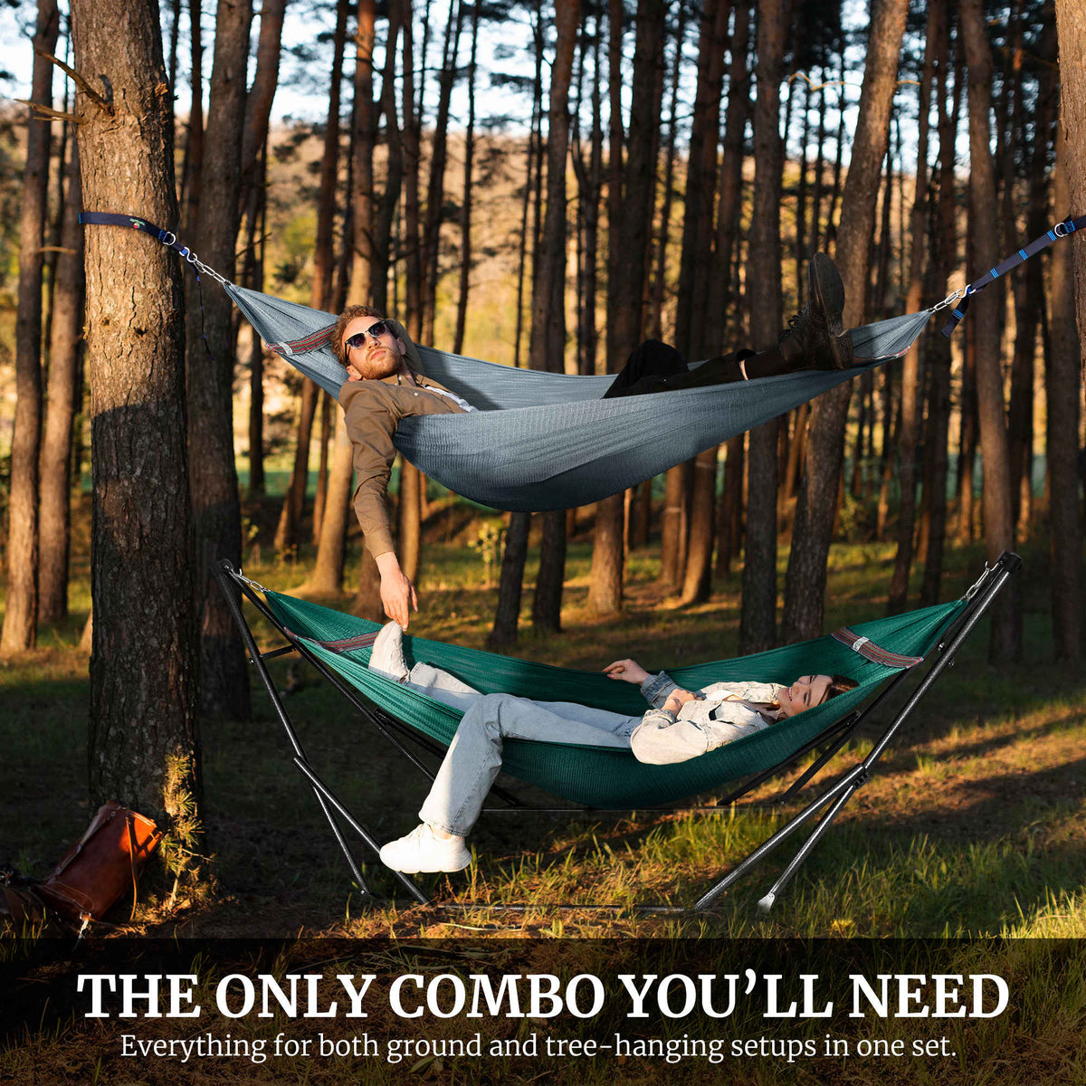 Tranquillo Comfort Set Hammock with Stand
