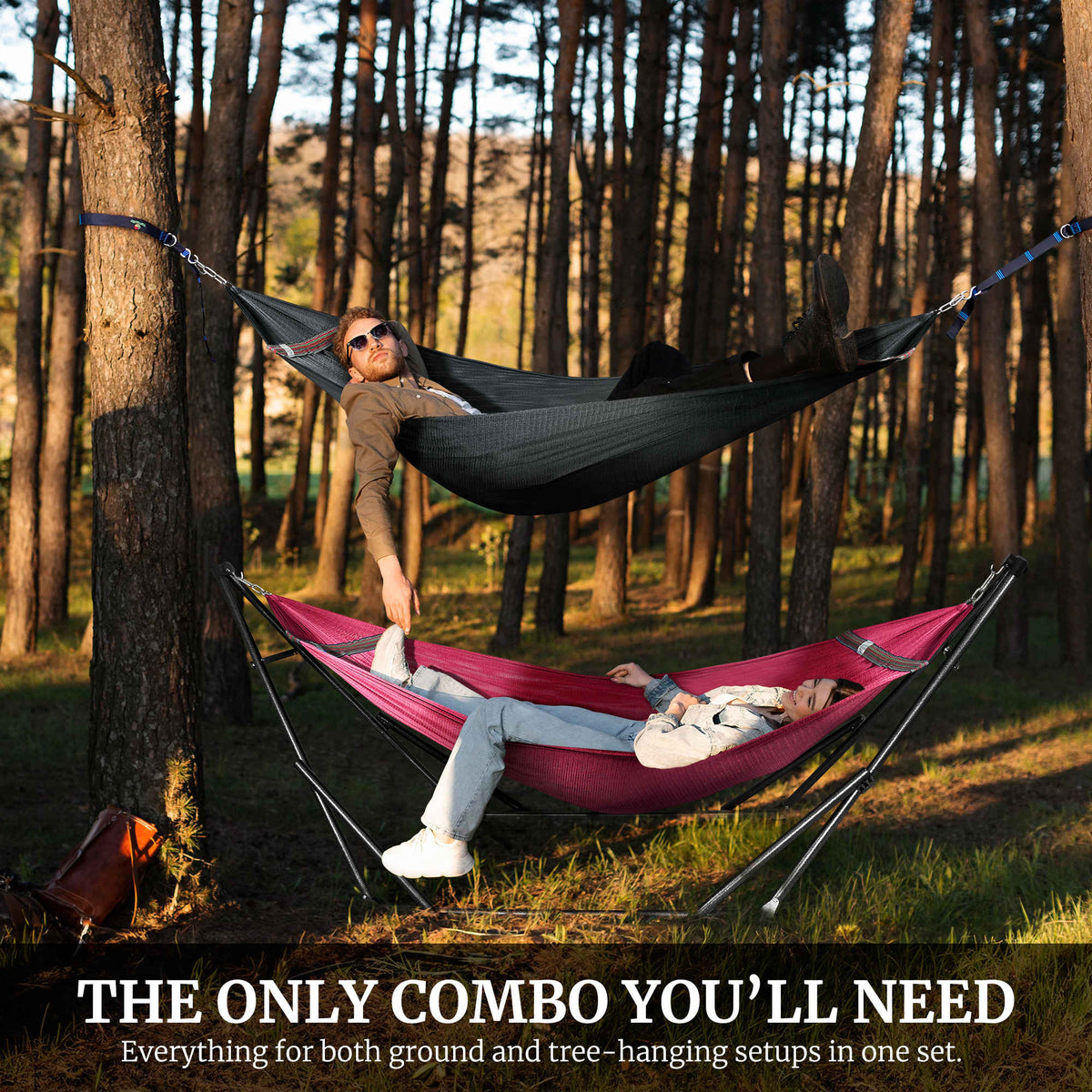 Tranquillo Comfort Set Hammock with Stand