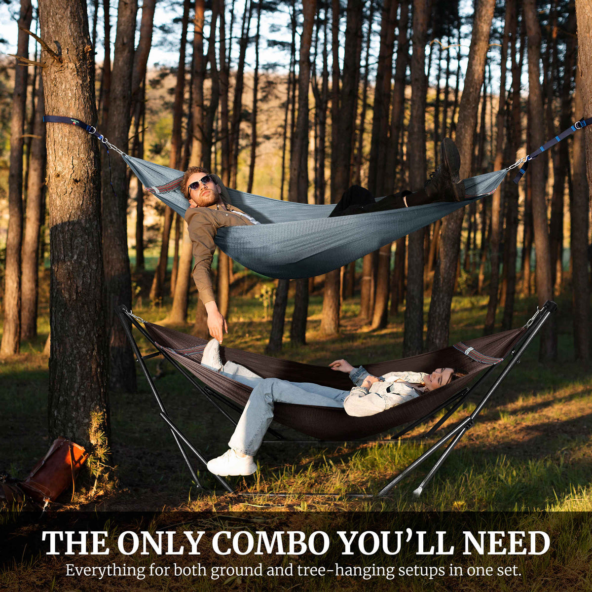 Tranquillo Comfort Set Hammock with Stand