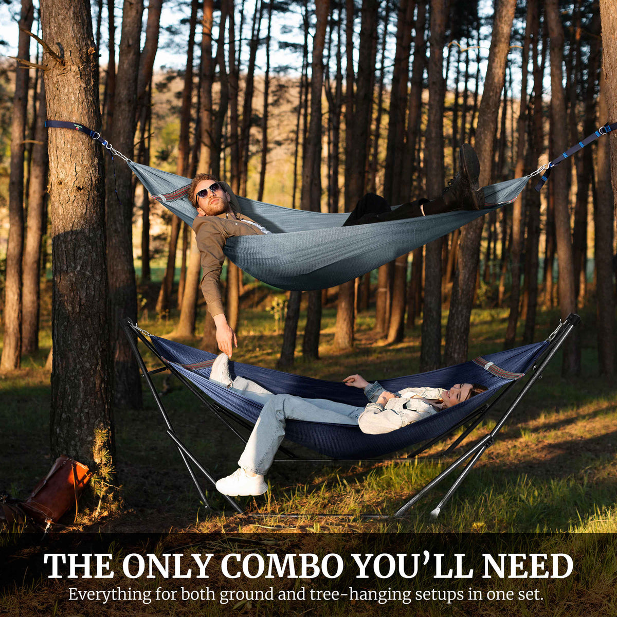 Tranquillo Comfort Set Hammock with Stand