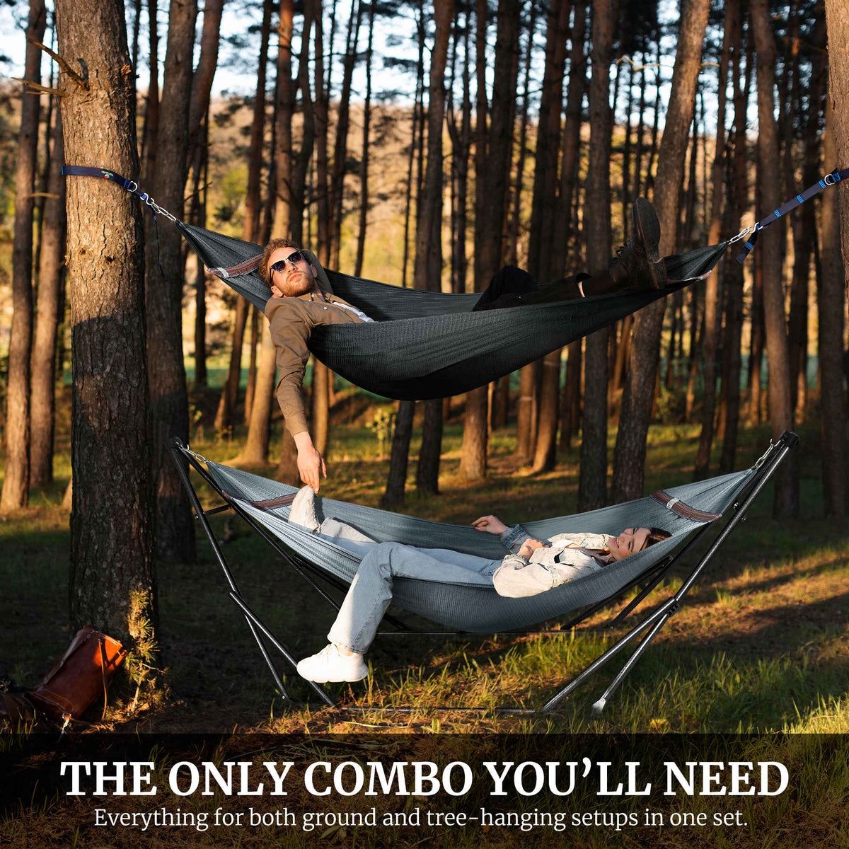 Tranquillo Comfort Set Hammock with Stand