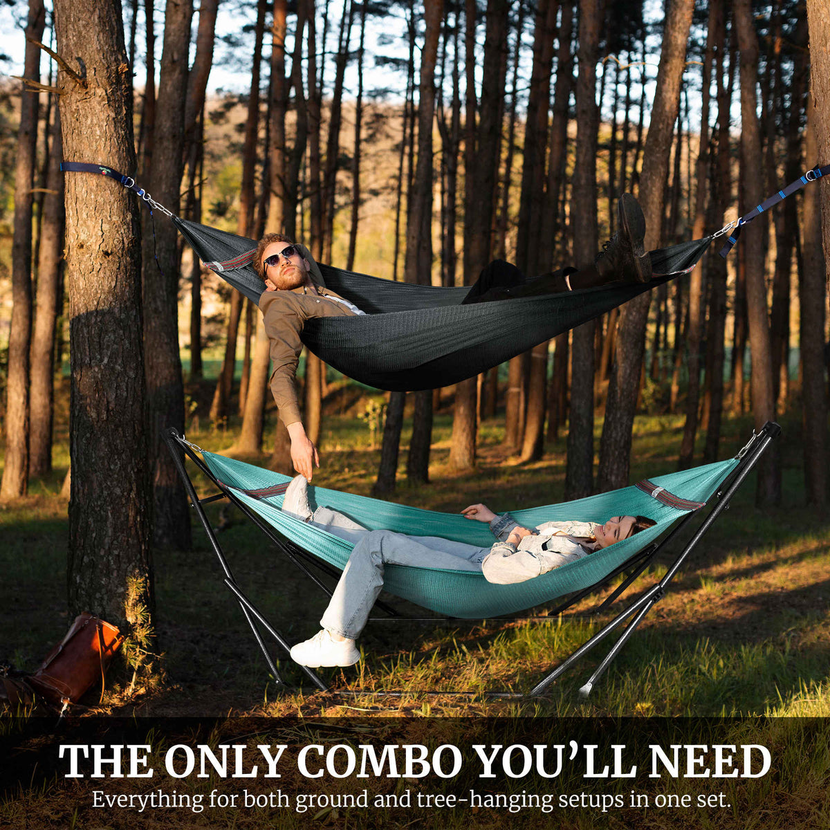 Tranquillo Comfort Set Hammock with Stand