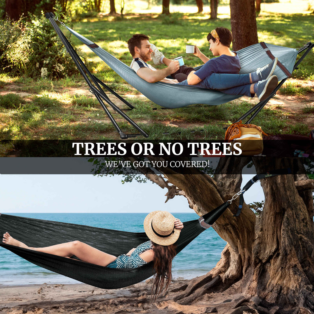 Tranquillo Comfort Set Hammock with Stand