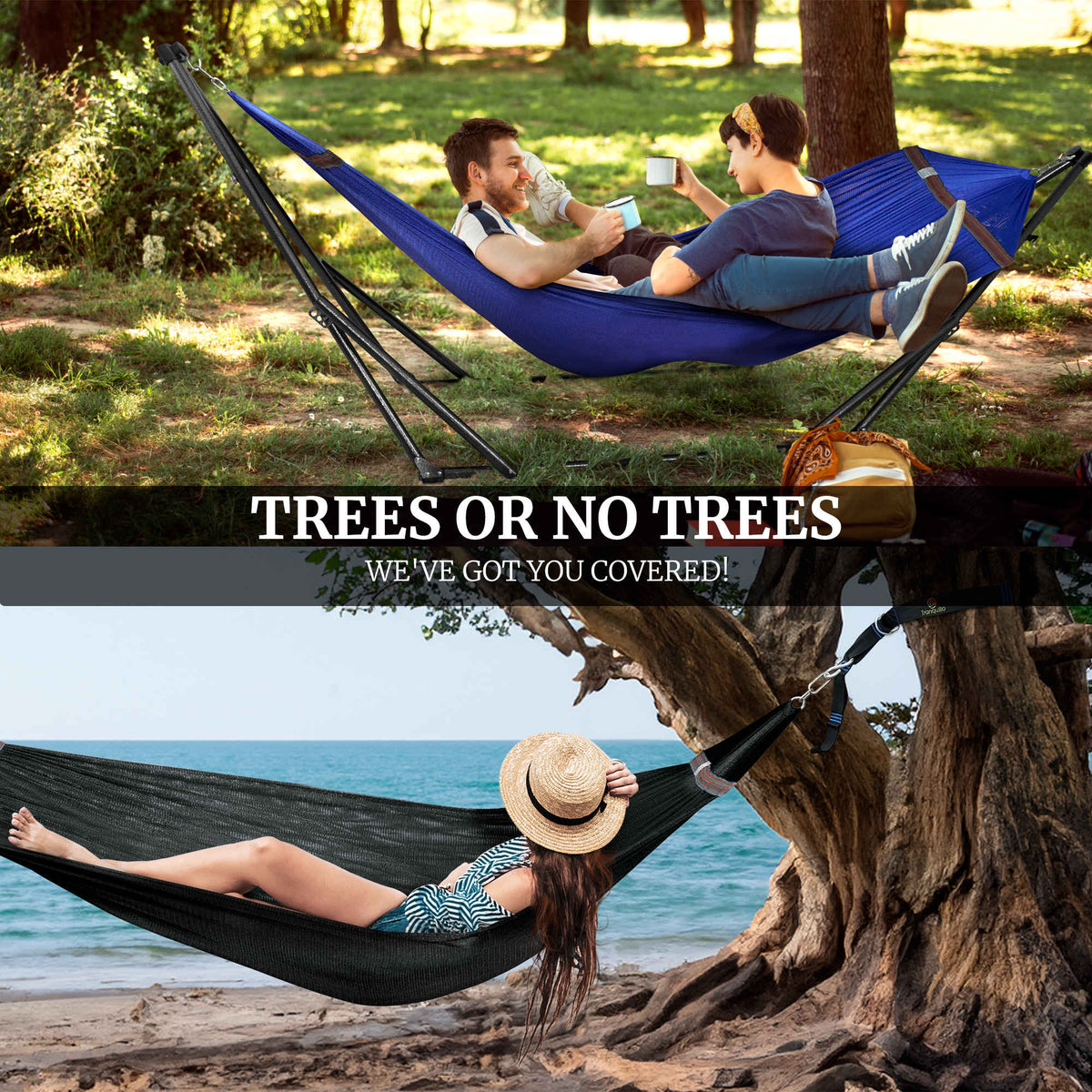 Tranquillo Comfort Set Hammock with Stand