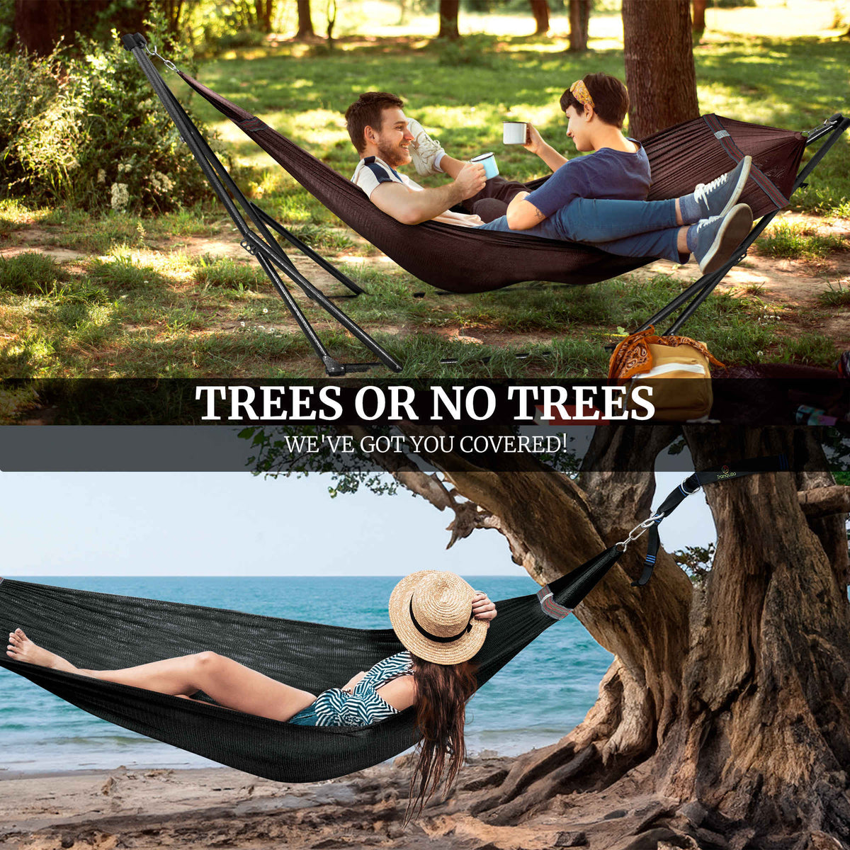 Tranquillo Comfort Set Hammock with Stand