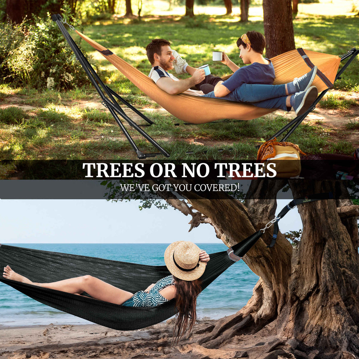 Tranquillo Comfort Set Hammock with Stand