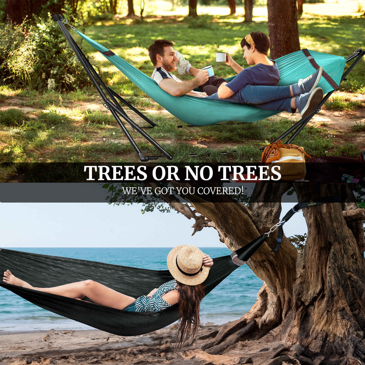 Tranquillo Comfort Set Hammock with Stand