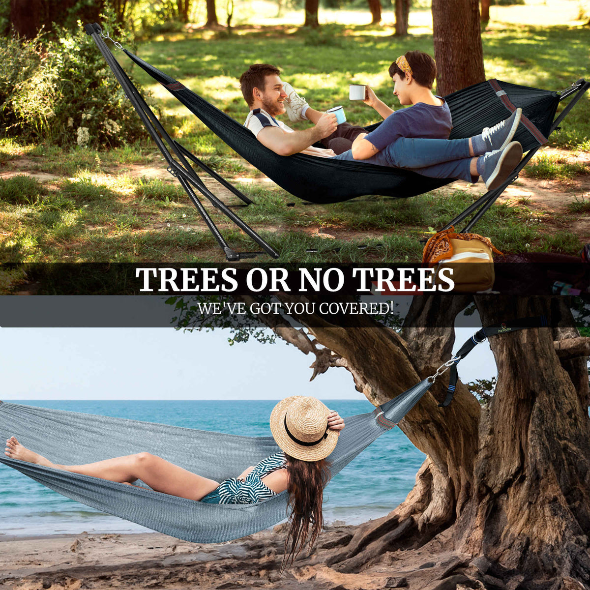 Tranquillo Comfort Set Hammock with Stand