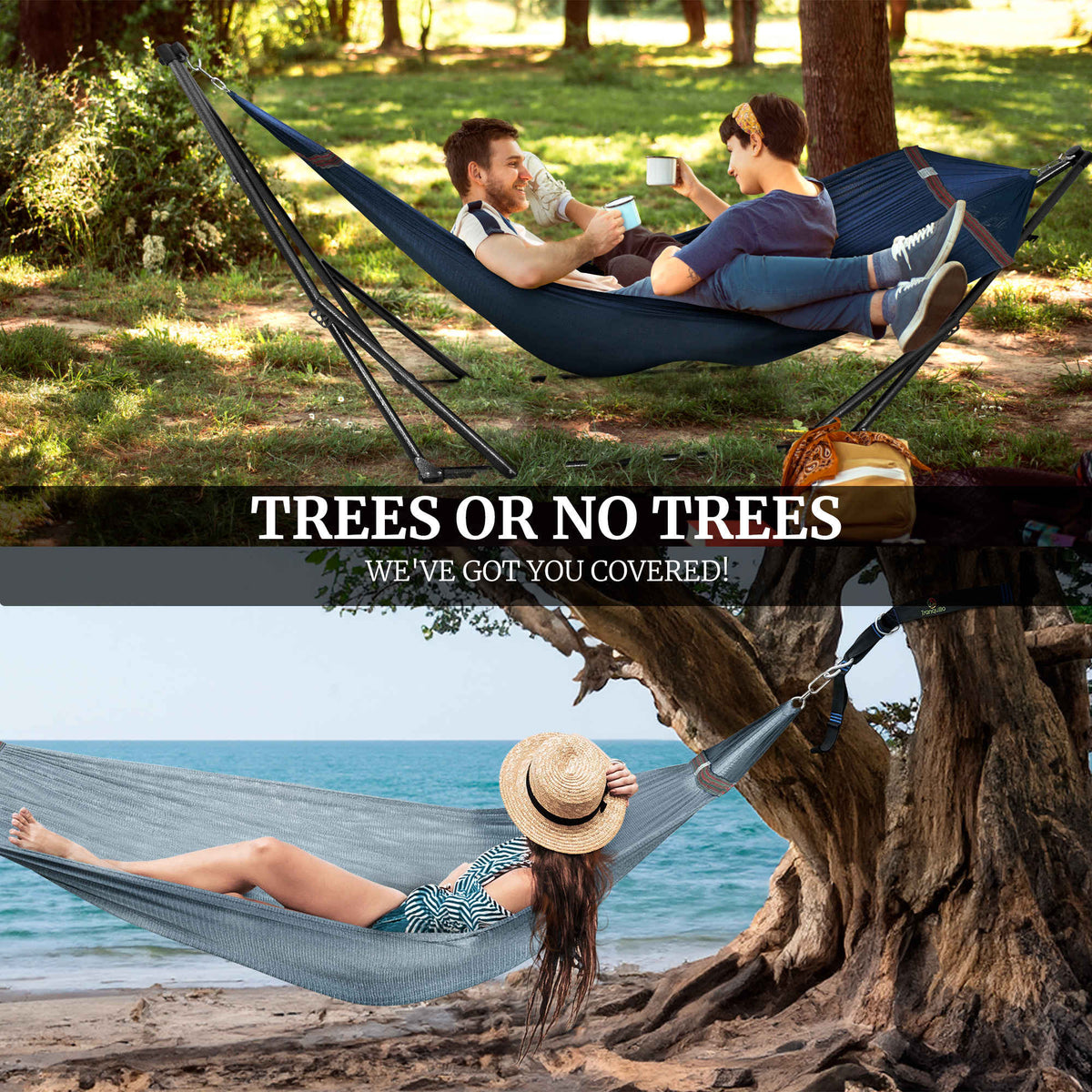 Tranquillo Comfort Set Hammock with Stand