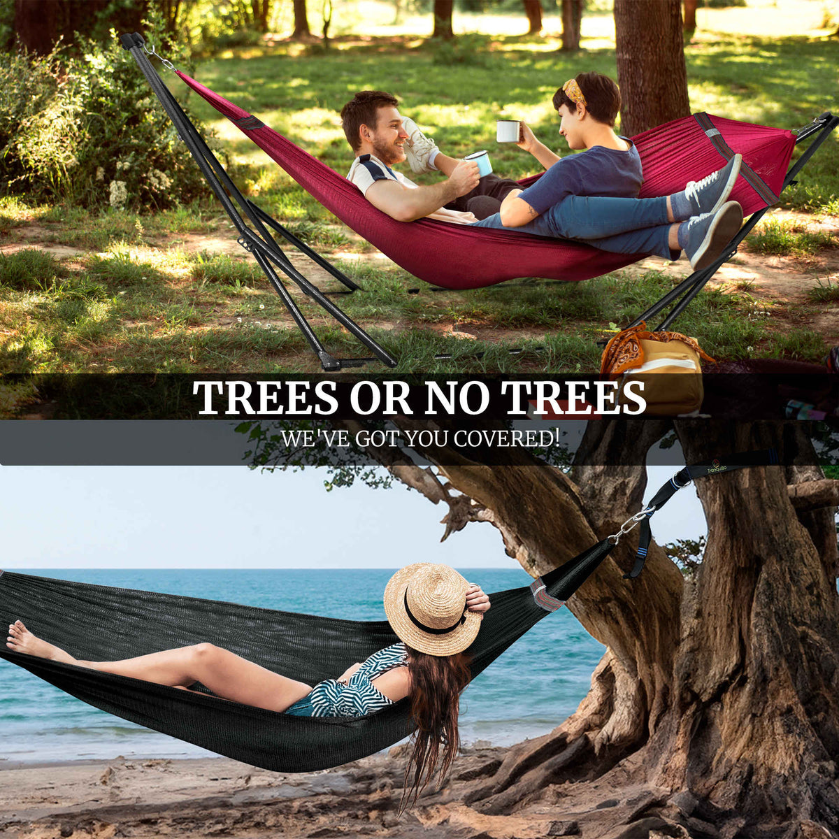 Tranquillo Comfort Set Hammock with Stand