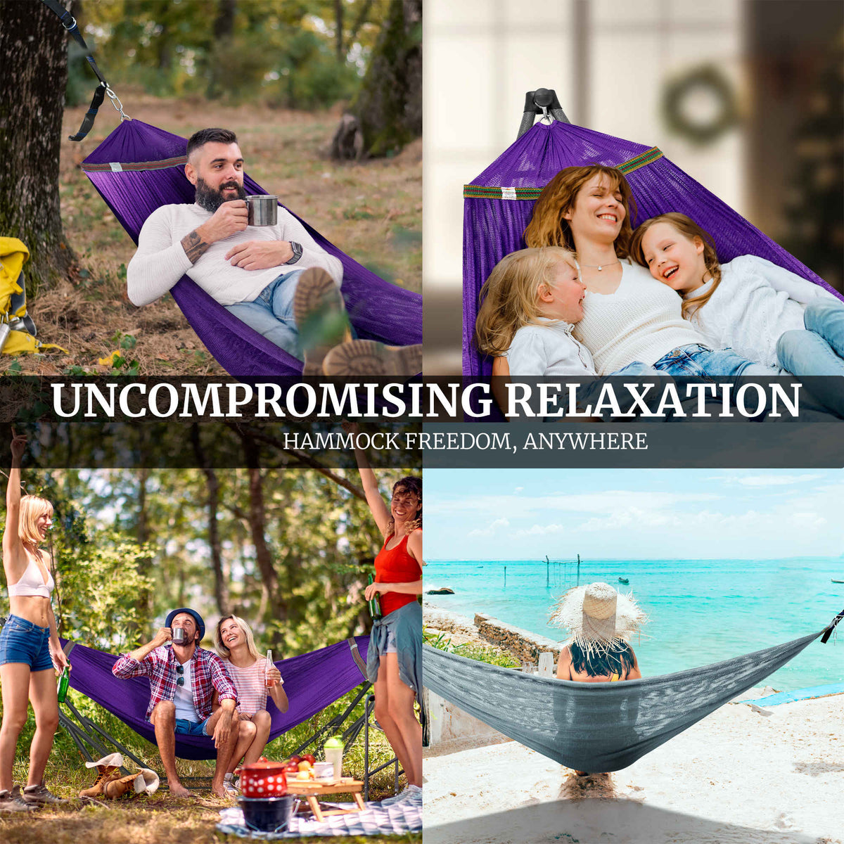 Tranquillo Comfort Set Hammock with Stand