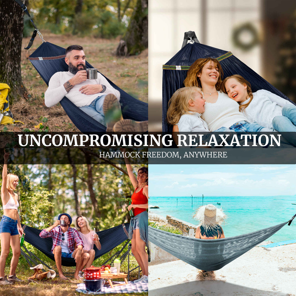 Tranquillo Comfort Set Hammock with Stand