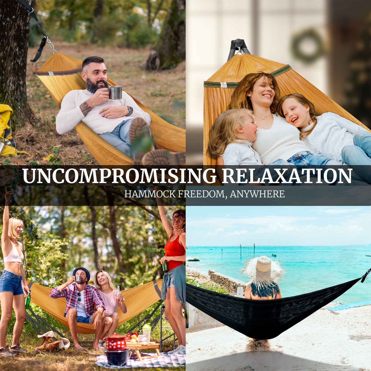 Tranquillo Comfort Set Hammock with Stand