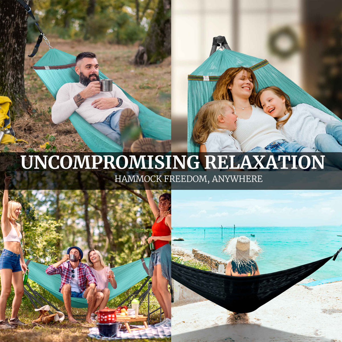 Tranquillo Comfort Set Hammock with Stand