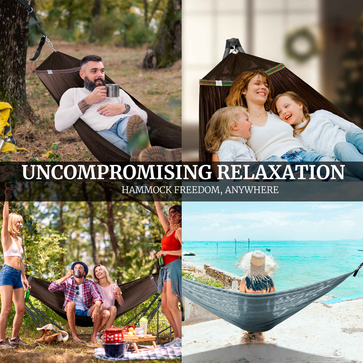 Tranquillo Comfort Set Hammock with Stand