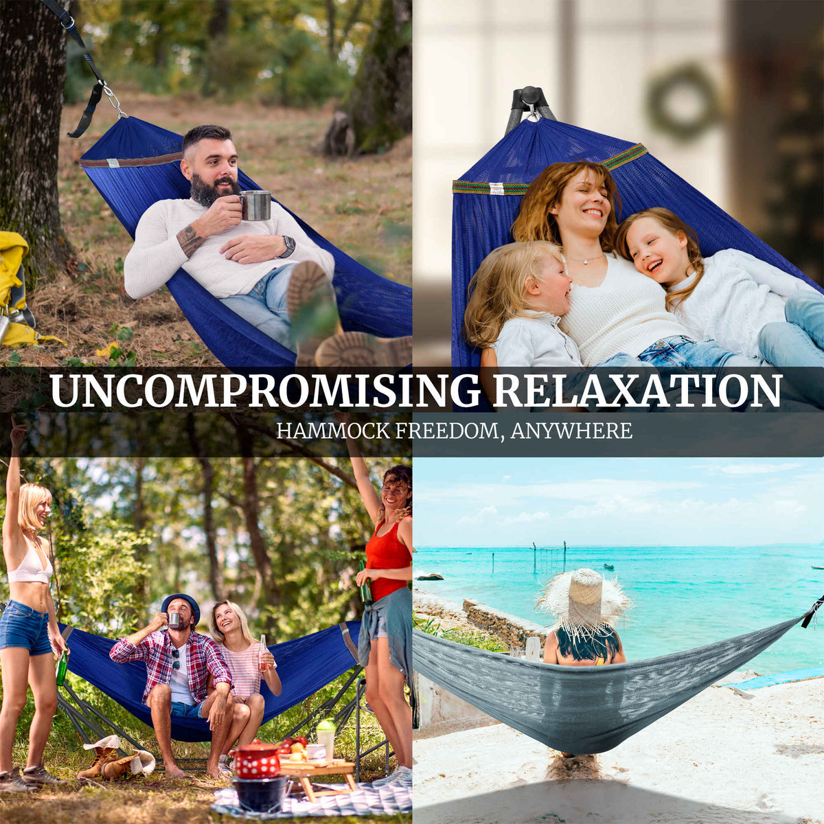 Tranquillo Comfort Set Hammock with Stand