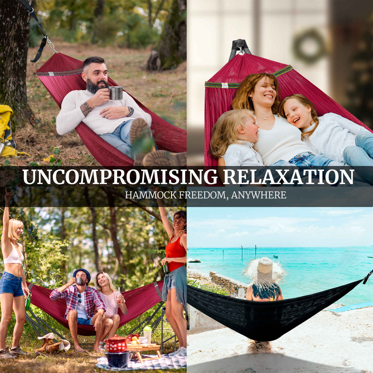 Tranquillo Comfort Set Hammock with Stand