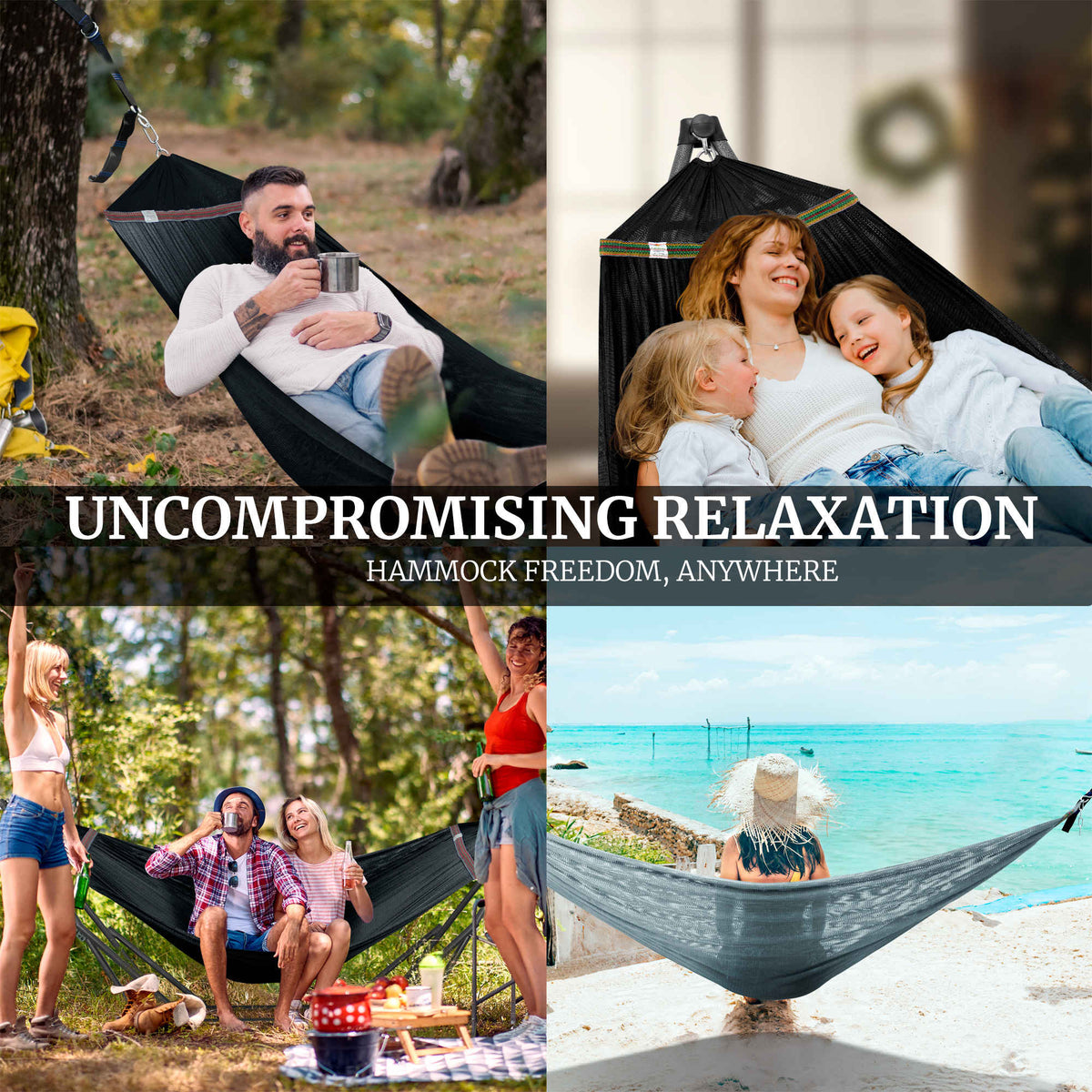 Tranquillo Comfort Set Hammock with Stand