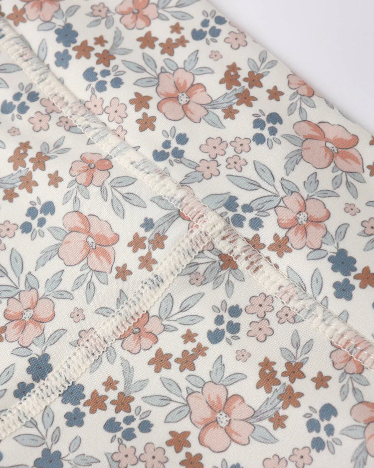 Rylee + Cru Shortie Short and Tank Set, Flower Field