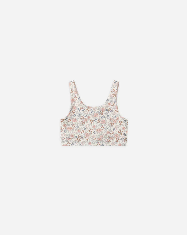 Rylee + Cru Shortie Short and Tank Set, Flower Field