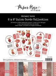 Animal Love 6x8" Quick Cards Collection 31662