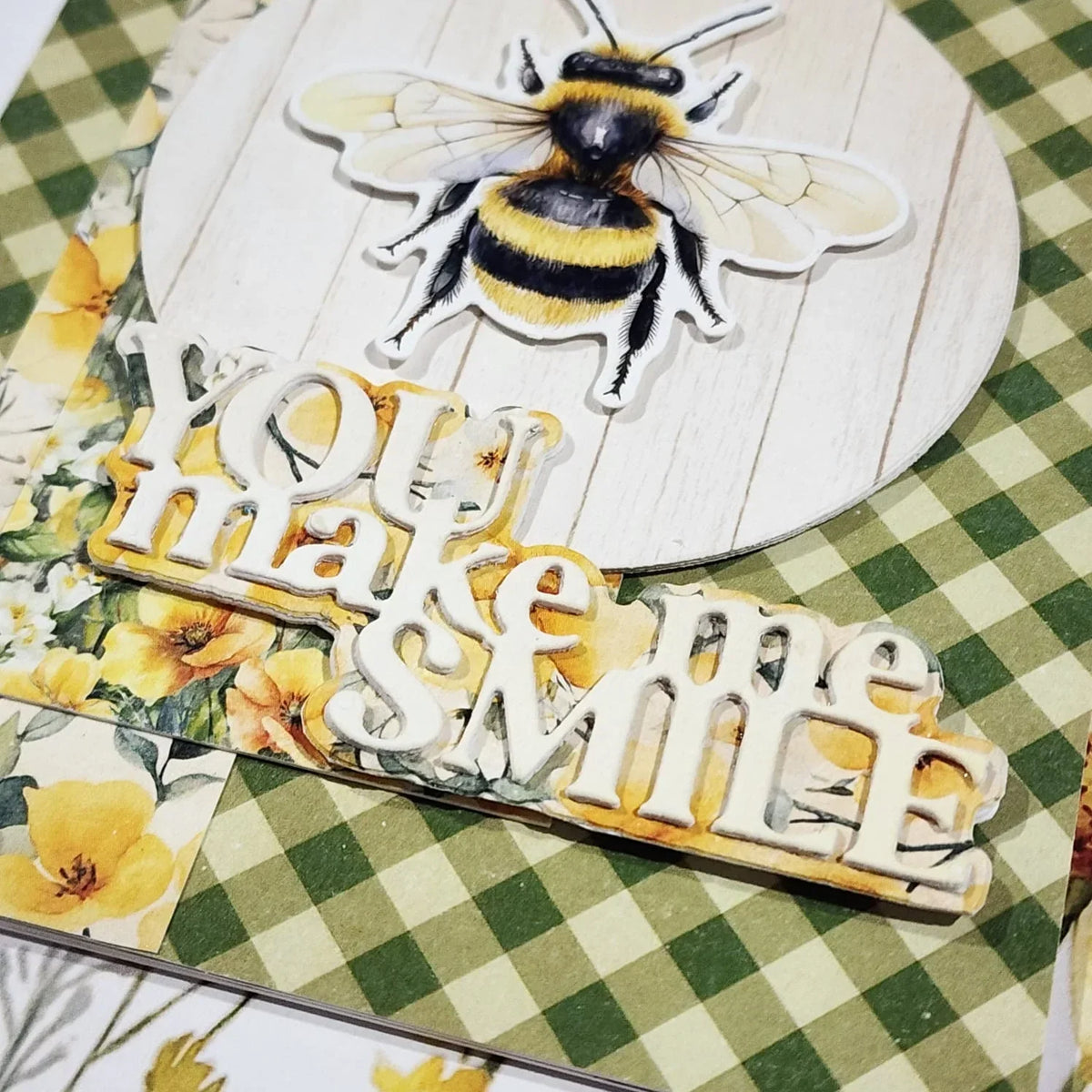 You Make Me Smile Metal Cutting Die 33840
