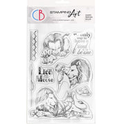Ciao Bella Clear Stamp Set 6"x8" The Lion And The Mouse