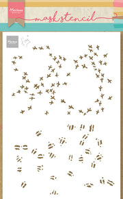 Marianne Design Mask Stencil - Tiny's Bird & Deer Prints