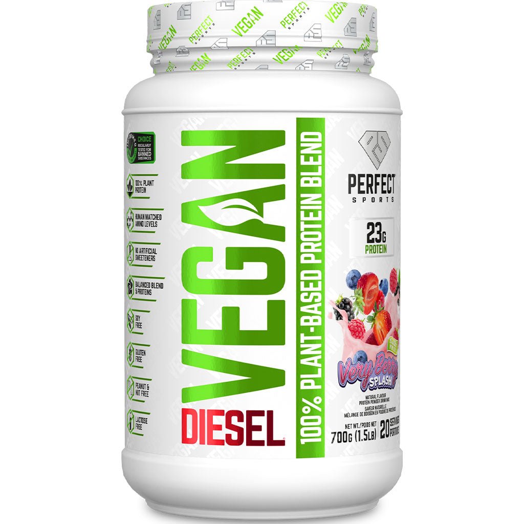 Perfect Sports Diesel Vegan Plant Protein, 1.5 lb