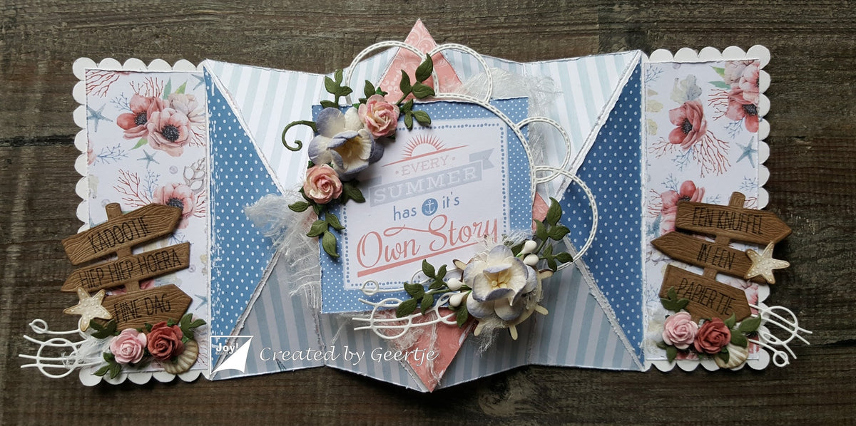 Polybesa Stencil - Card Shape with Rhomb