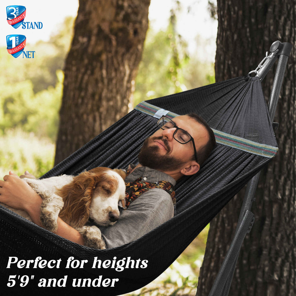 Tranquillo Uniki Collapsible Hammock with Stand