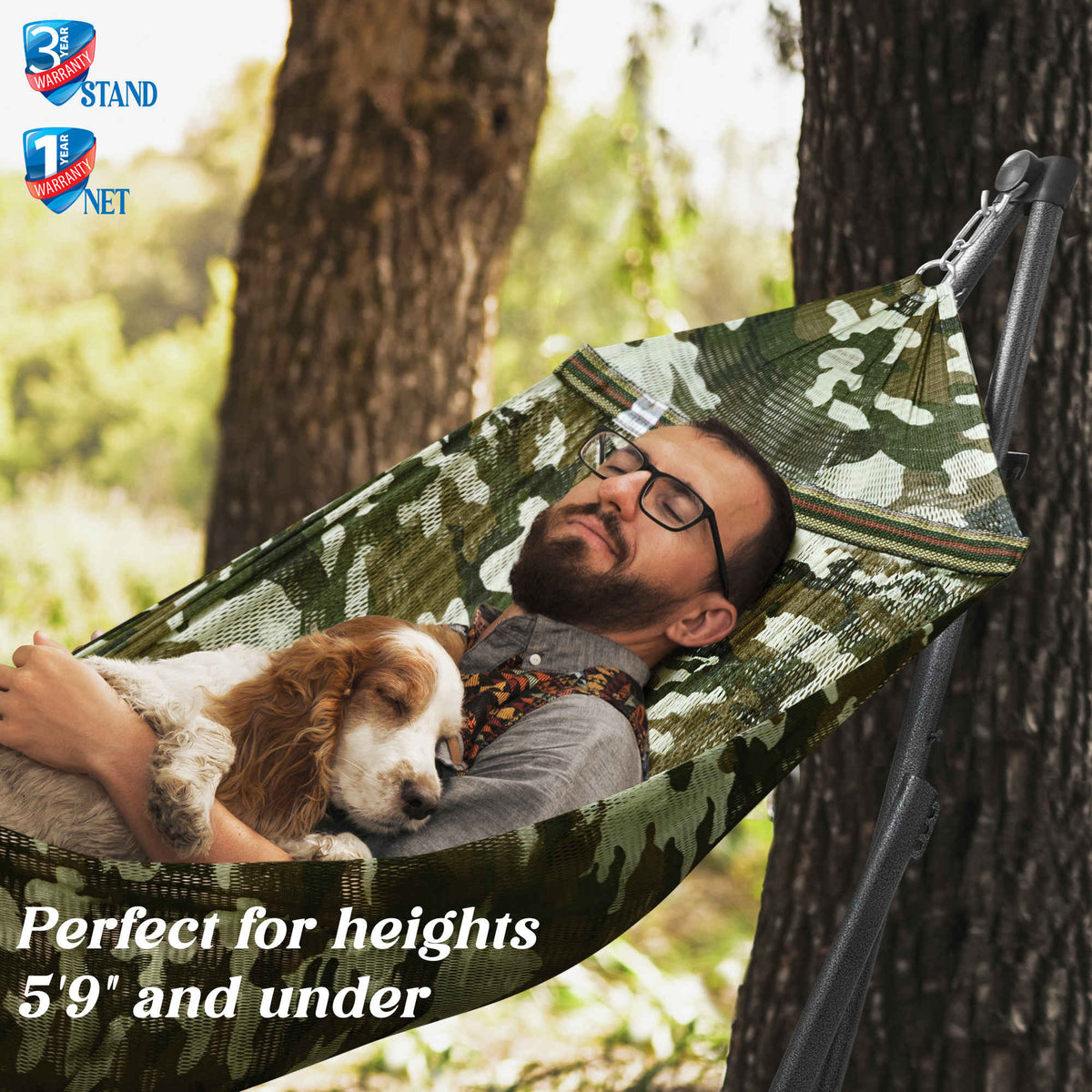 Tranquillo Uniki Collapsible Hammock with Stand