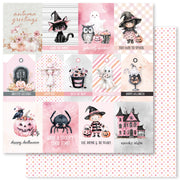Pink Halloween A 12x12 Paper (12pc Bulk Pack) 32799