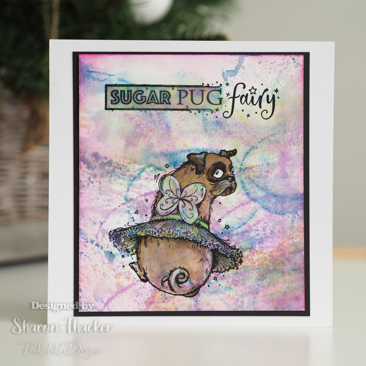 Pink Ink Designs Pawsome Pooch A5 Clear Stamp