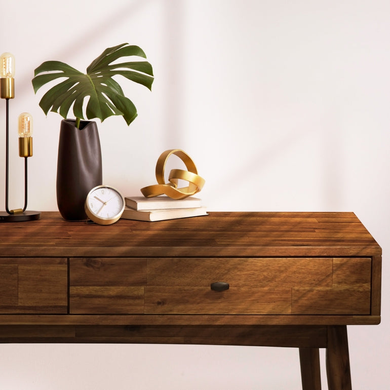 Lagom 48 in Solid Acacia Wood Desk