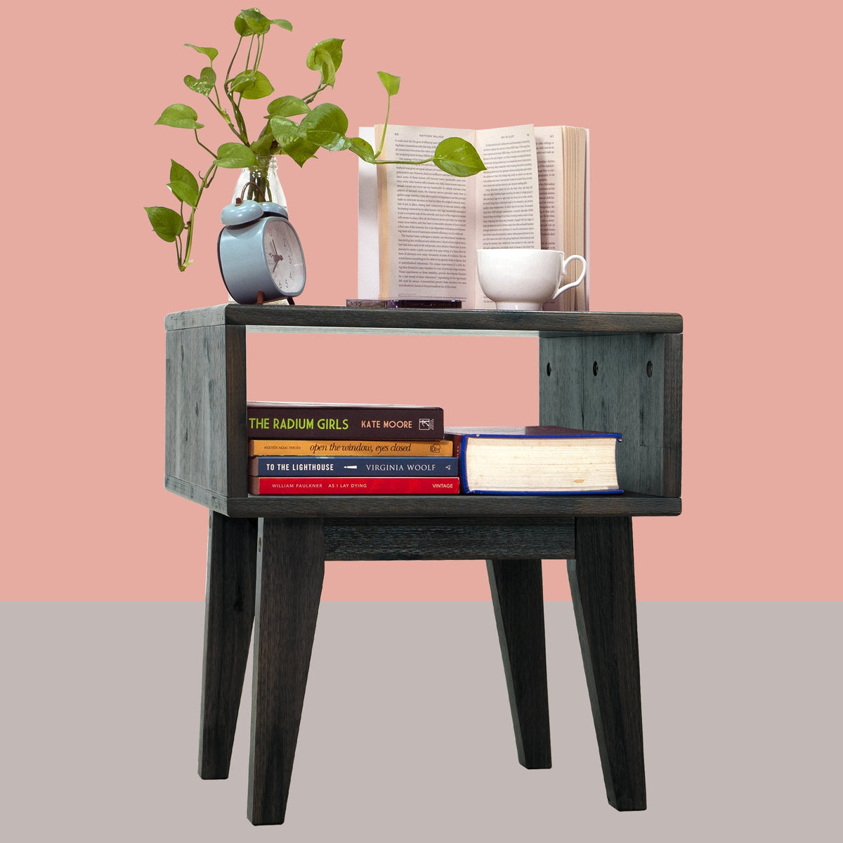 Serena Solid Acacia Wood Nightstand