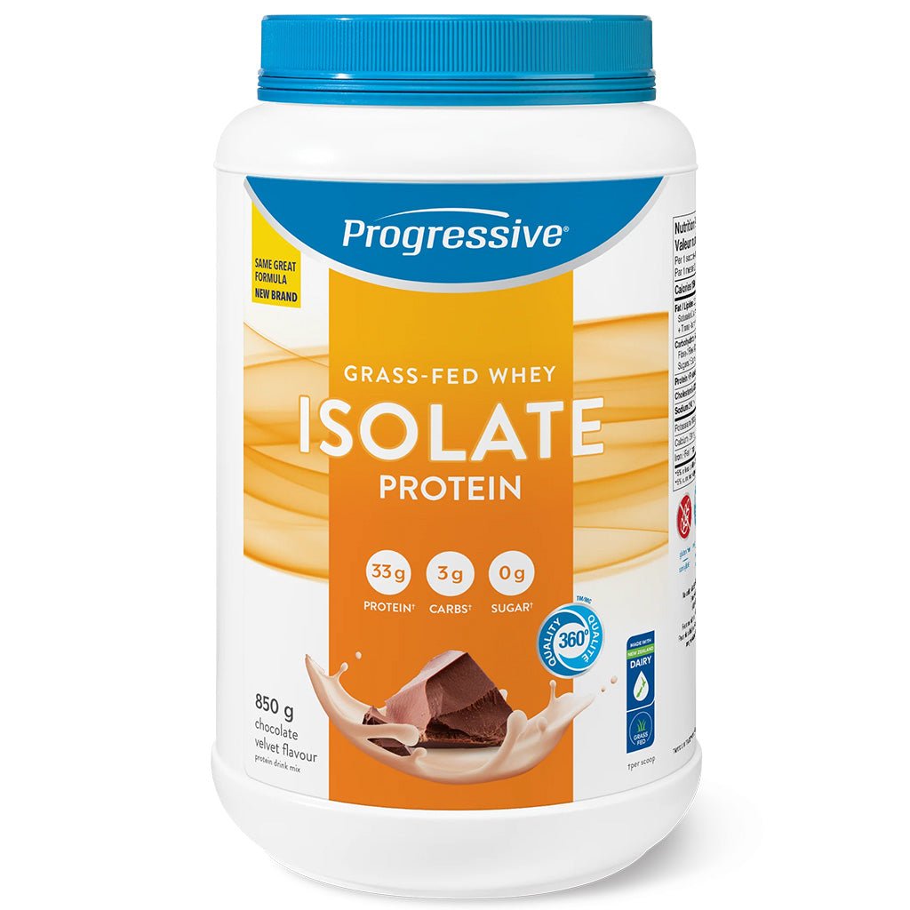 Progressive Grass-Fed Whey Isolate Protein, 850 g